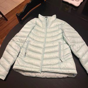 Baby Blue Columbia Puffer Jacket
